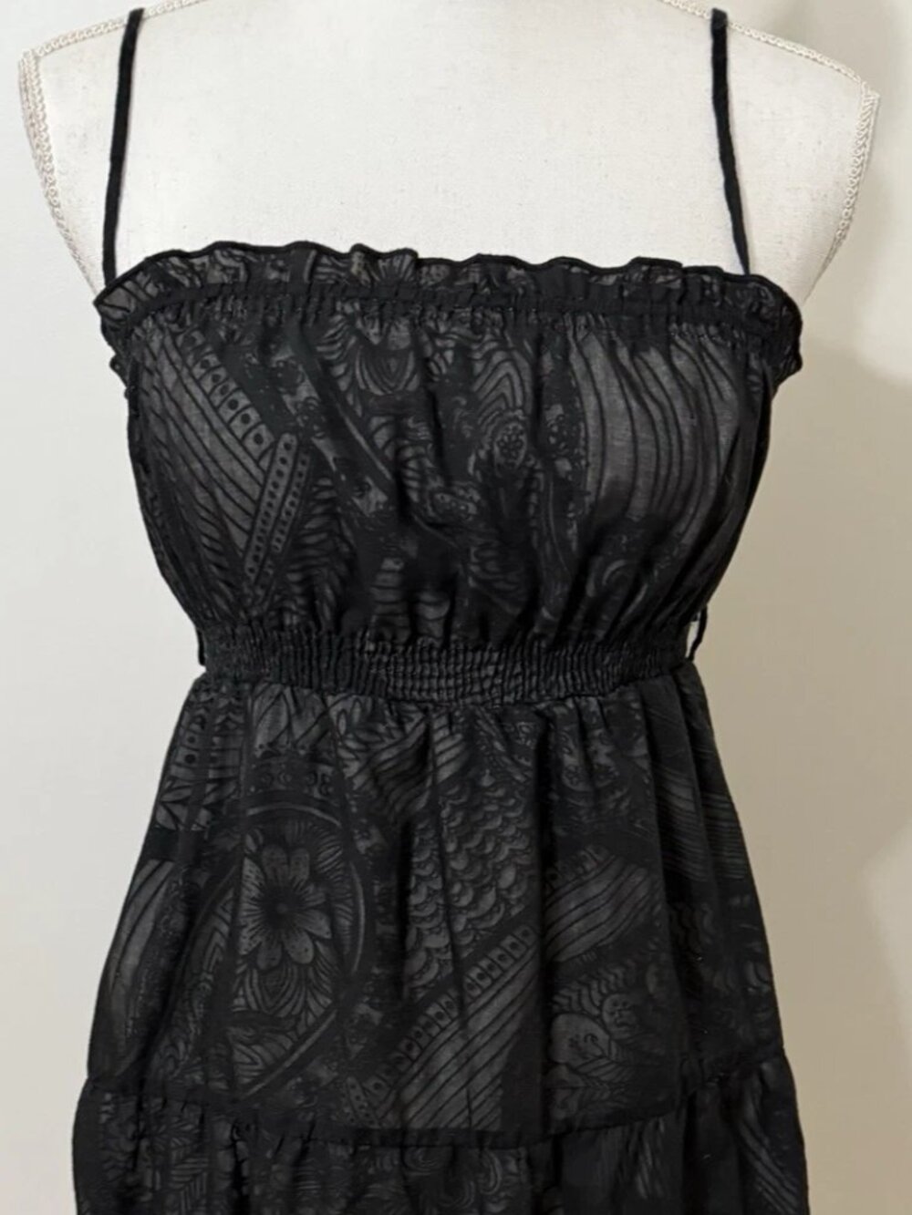 Y2K-style ultra-short dress